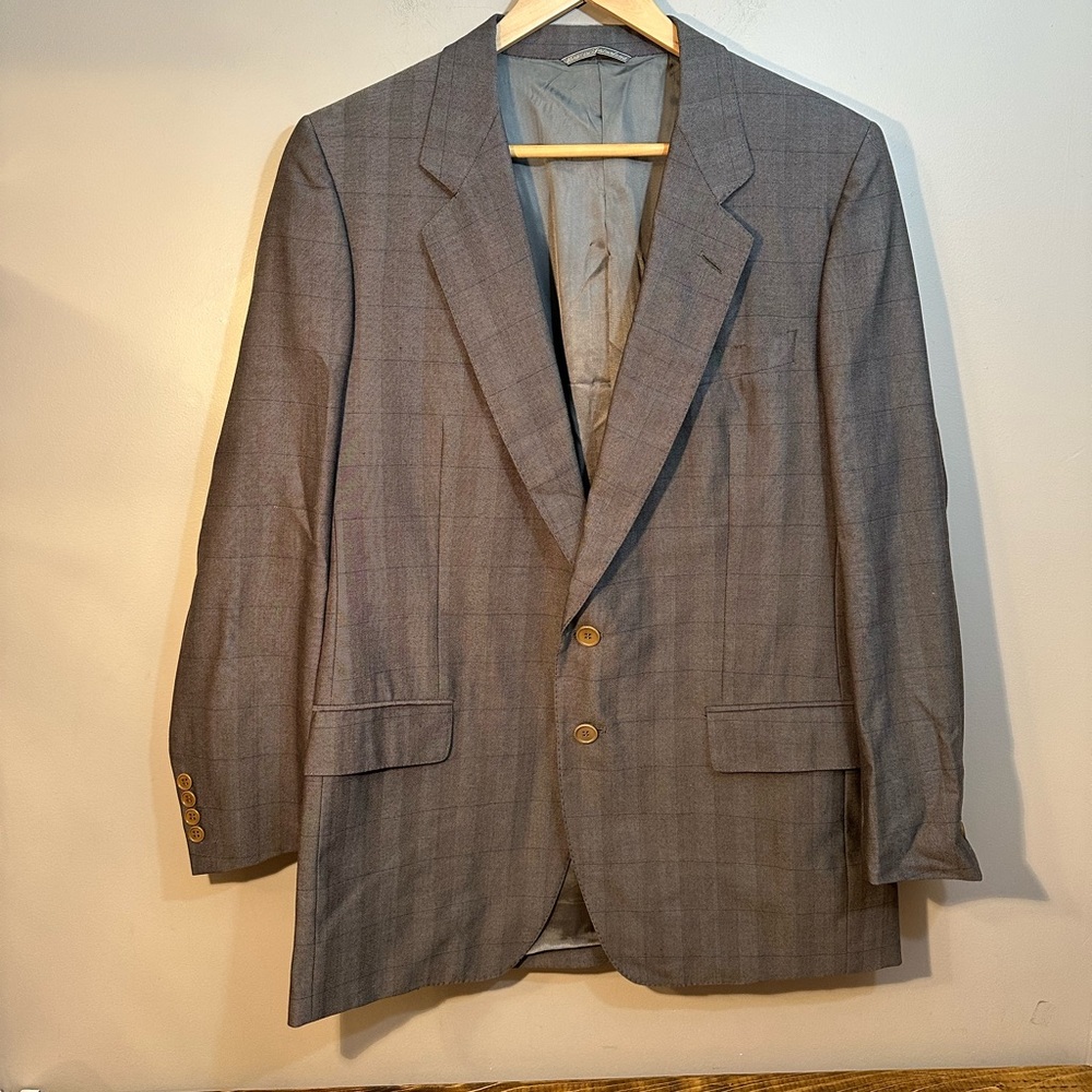 Ermenegildo Zegna Grey Blazer Size Medium (38R)